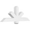 Ekena Millwork Kennewick Architectural Grade PVC Gable Bracket, 48"W x 18"H x 4"D x 4"F, 9/12 Pitch GBP048X18X0404KEN00 - alternate 1